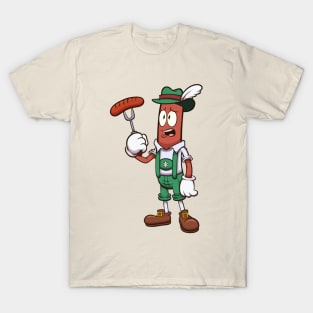 Sad Oktoberfest Sausage T-Shirt